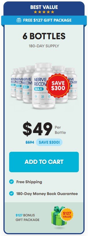 Nerve recovery Max with discount while last stocks!